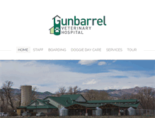 Tablet Screenshot of gunbarrelvet.com